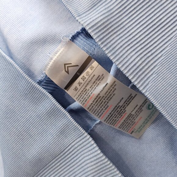 Oner Active Womens Athletic Shorts, Blue, Ribbed Waistband, Size Small - Picture 6 of 8